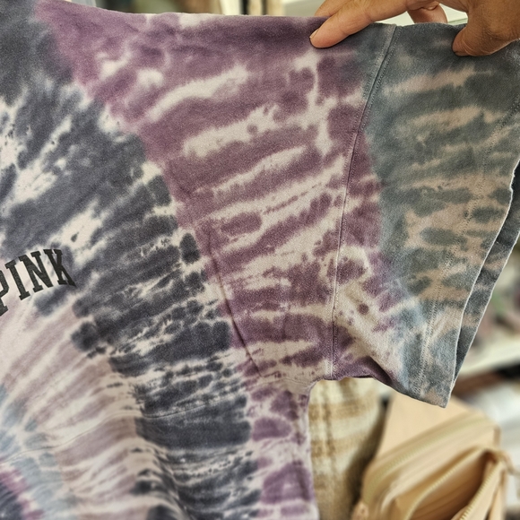 PINK Victoria's Secret Tie-Dye Short Sleeve Tee - Picture 4 of 5